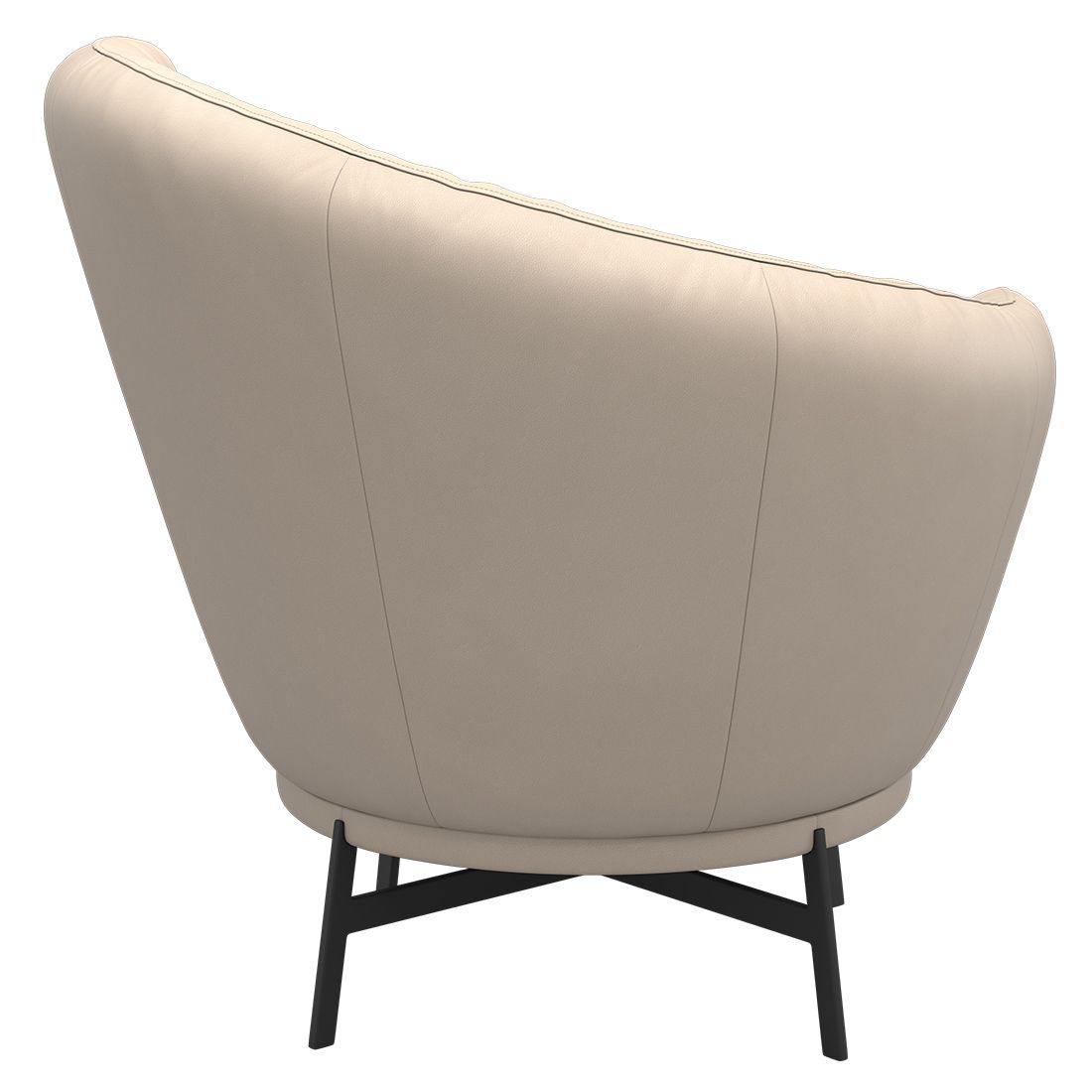 Musterring Kleo Loungestuhl 97x88x95cm Puro Rindsleder