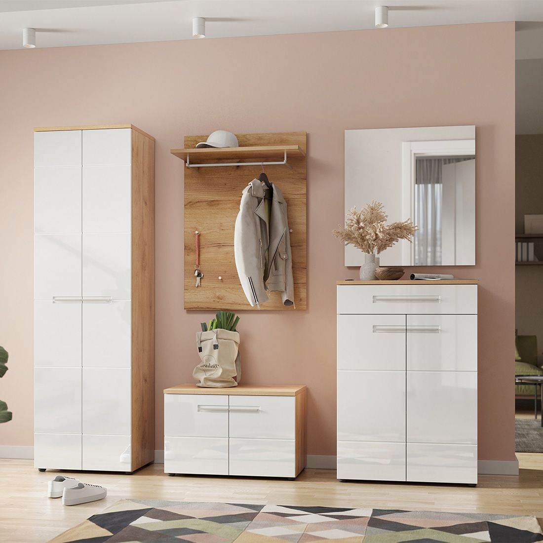 Germania Aledo Garderobenschrank 60x41x200cm