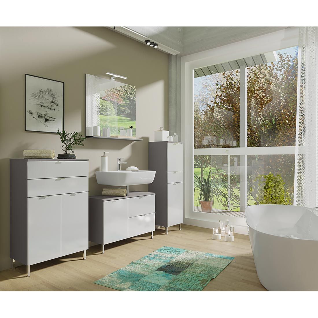 Germania Mauresa Kommode 60x34x97cm