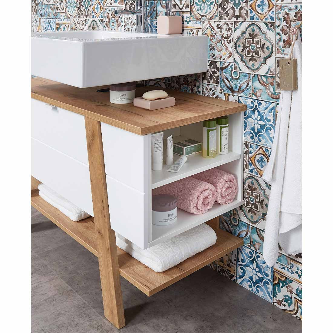 Germania Novolino Waschbeckenunterschrank 111x46x67cm