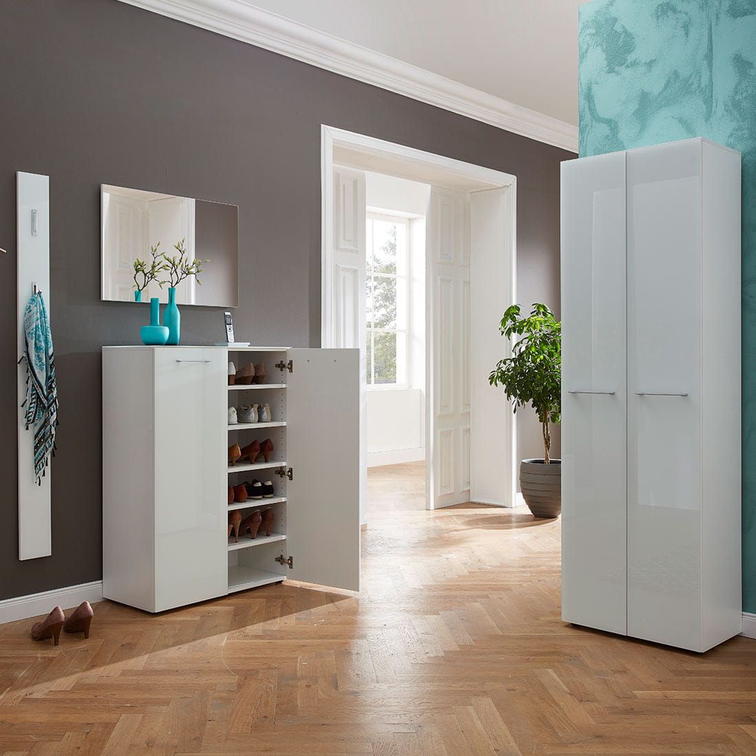 Germania Scalea Schuhschrank 88x40x120cm