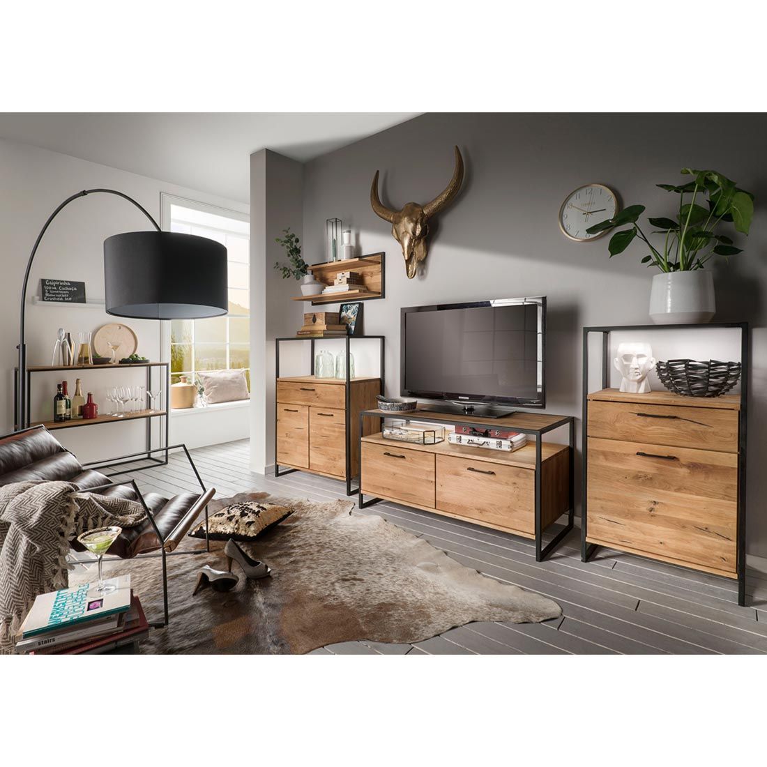 GRADEL Frame Kommode 80x39x108cm
