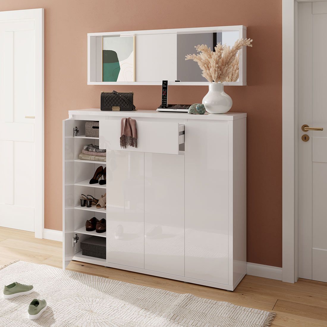 HMW Collection Flap Spiegel 131,4x43,2cm