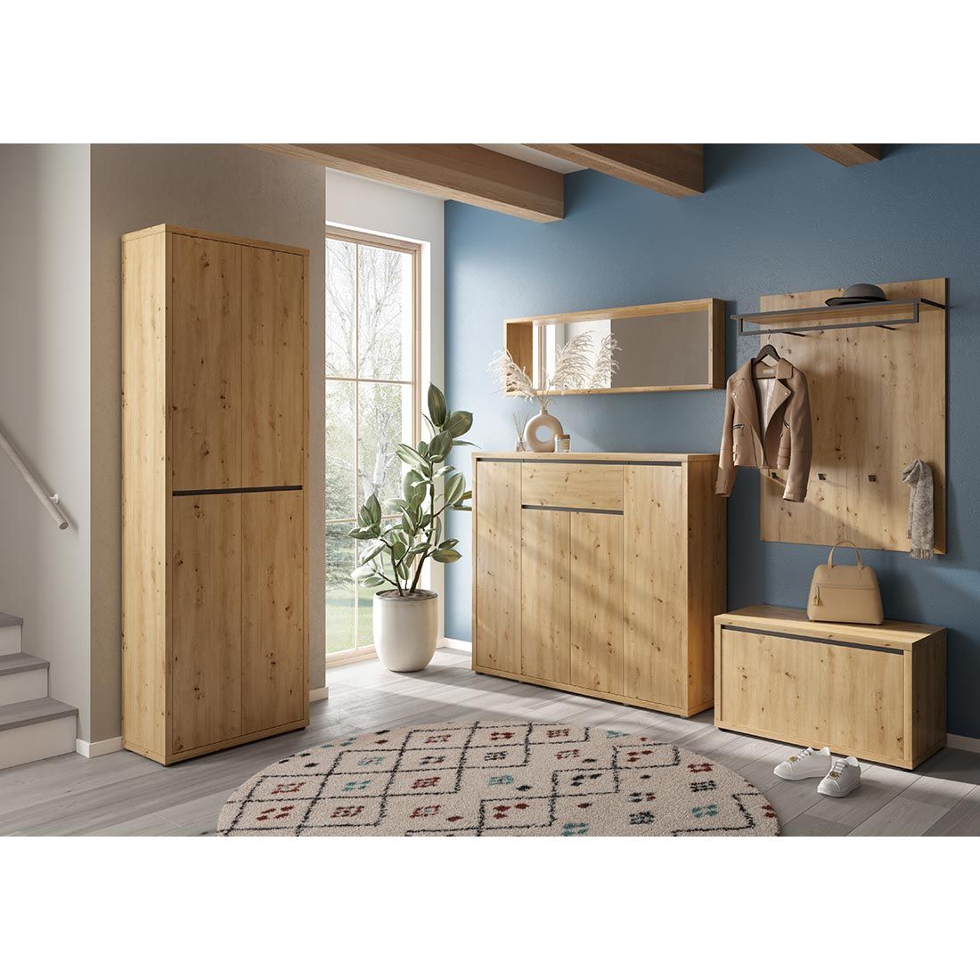 HMW Collection Flap Spiegel 131,4x43,2cm