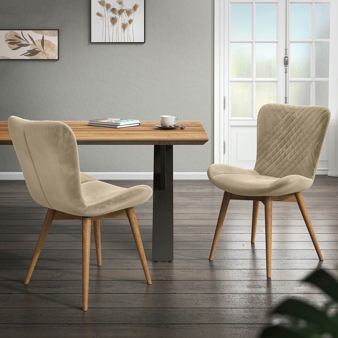 HOMELIV. Almond Schalenstuhl