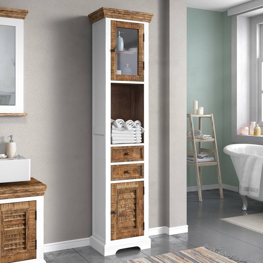HOMELIV. Bahia Hochschrank 30x45x190cm
