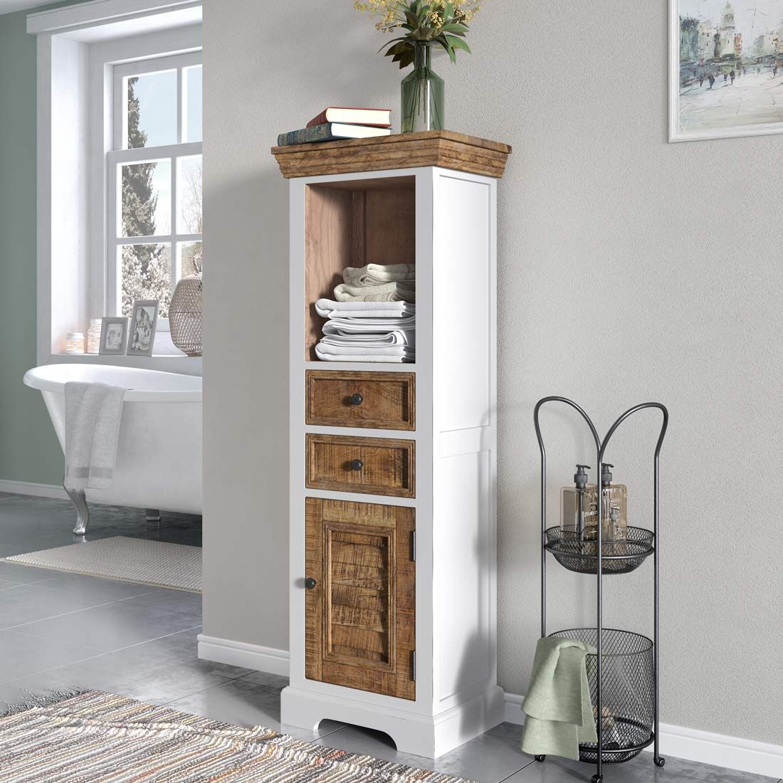 HOMELIV. Bahia Hochschrank 45x30x130cm