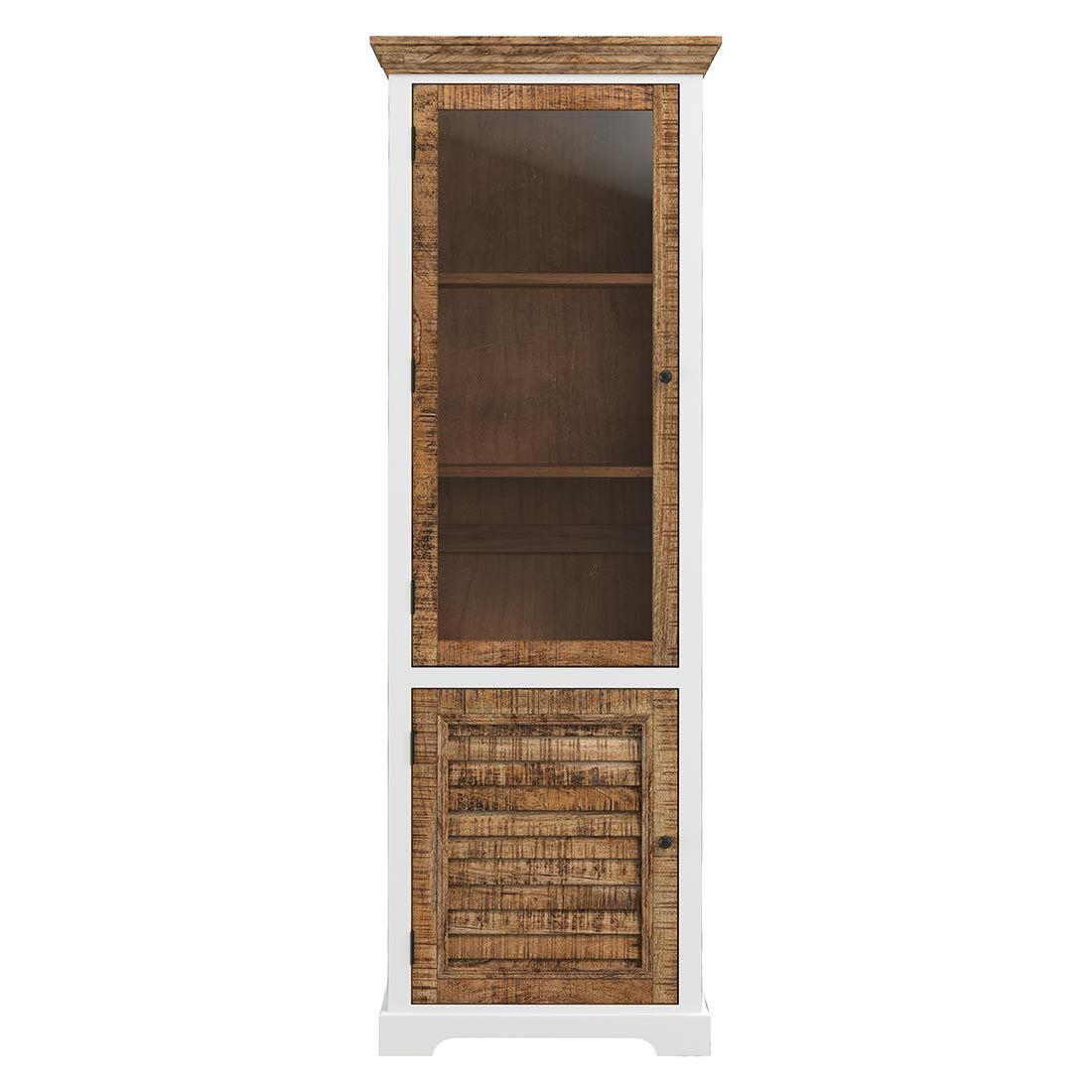 HOMELIV. Bahia Vitrinenschrank 67x40x195cm