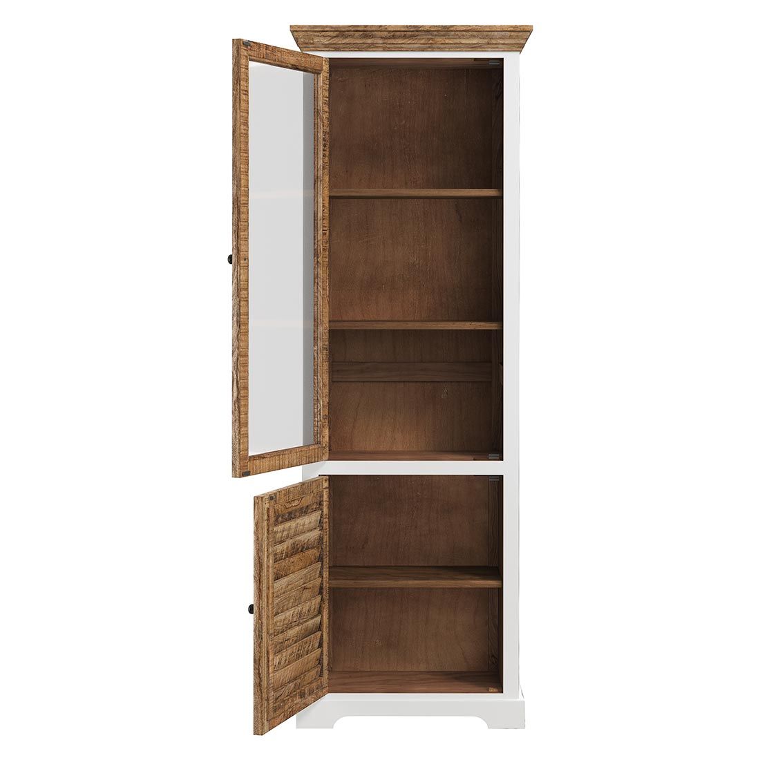 HOMELIV. Bahia Vitrinenschrank 67x40x195cm