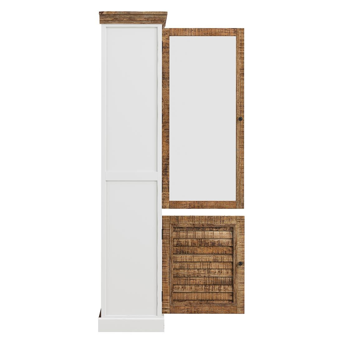 HOMELIV. Bahia Vitrinenschrank 67x40x195cm