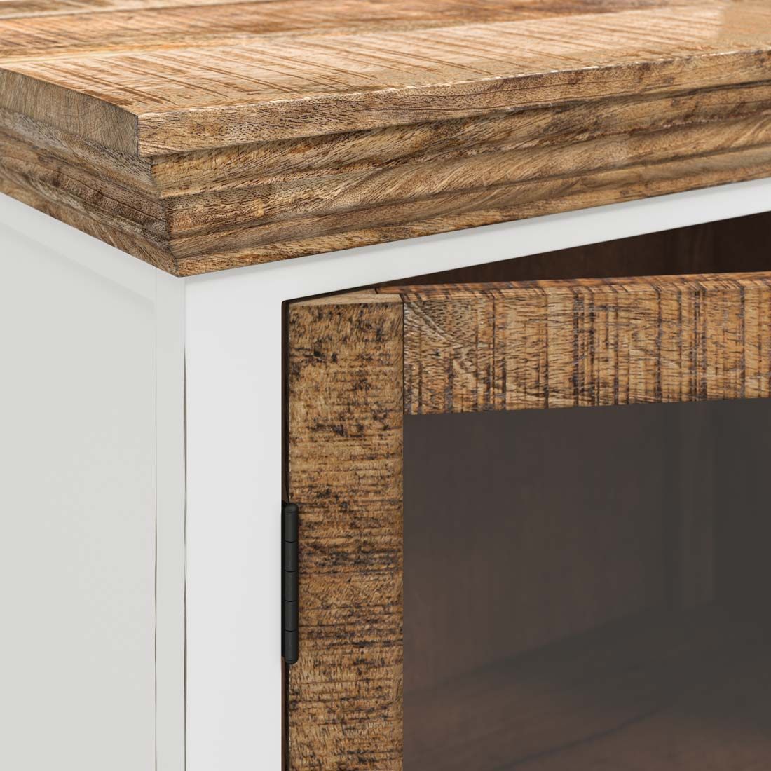 HOMELIV. Bahia Vitrinenschrank 67x40x195cm