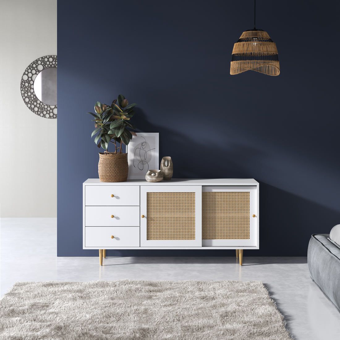 HOMELIV. Edessa Sideboard 160x43x76cm