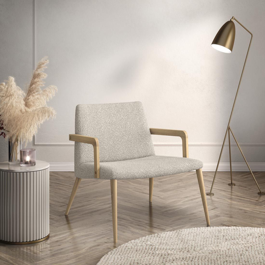HOMELIV. Freya Plus Sessel 74x69x71,5cm