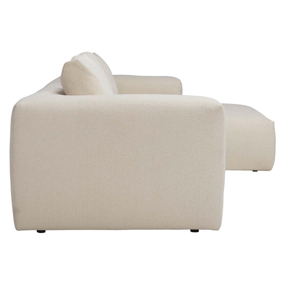 HOMELIV. Lime Ecksofa 303x157x64cm Bouclé