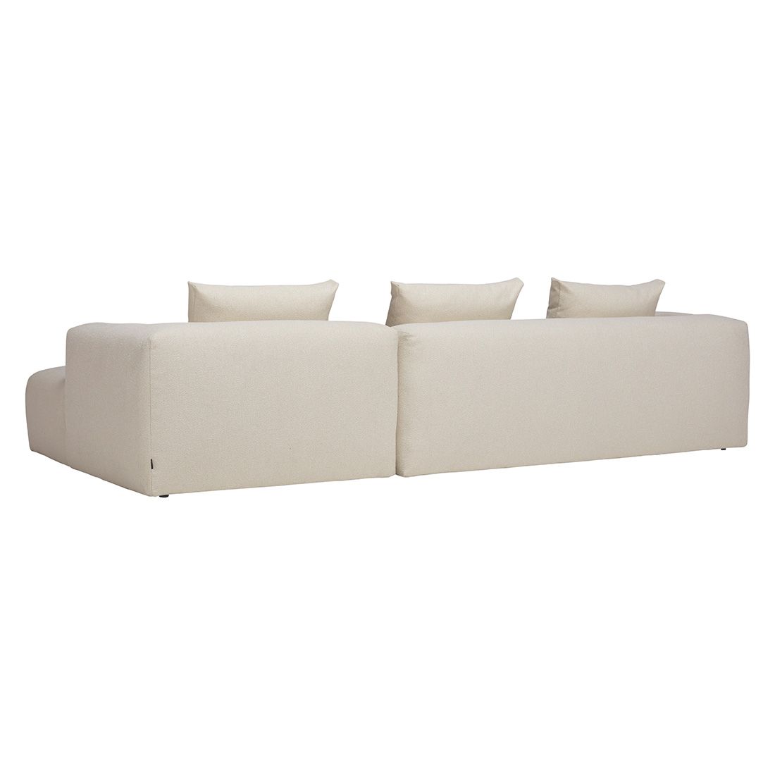 HOMELIV. Lime Ecksofa 303x157x64cm Bouclé