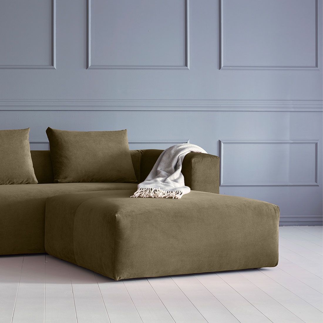 HOMELIV. Lime Hocker 110x102x41cm Cord