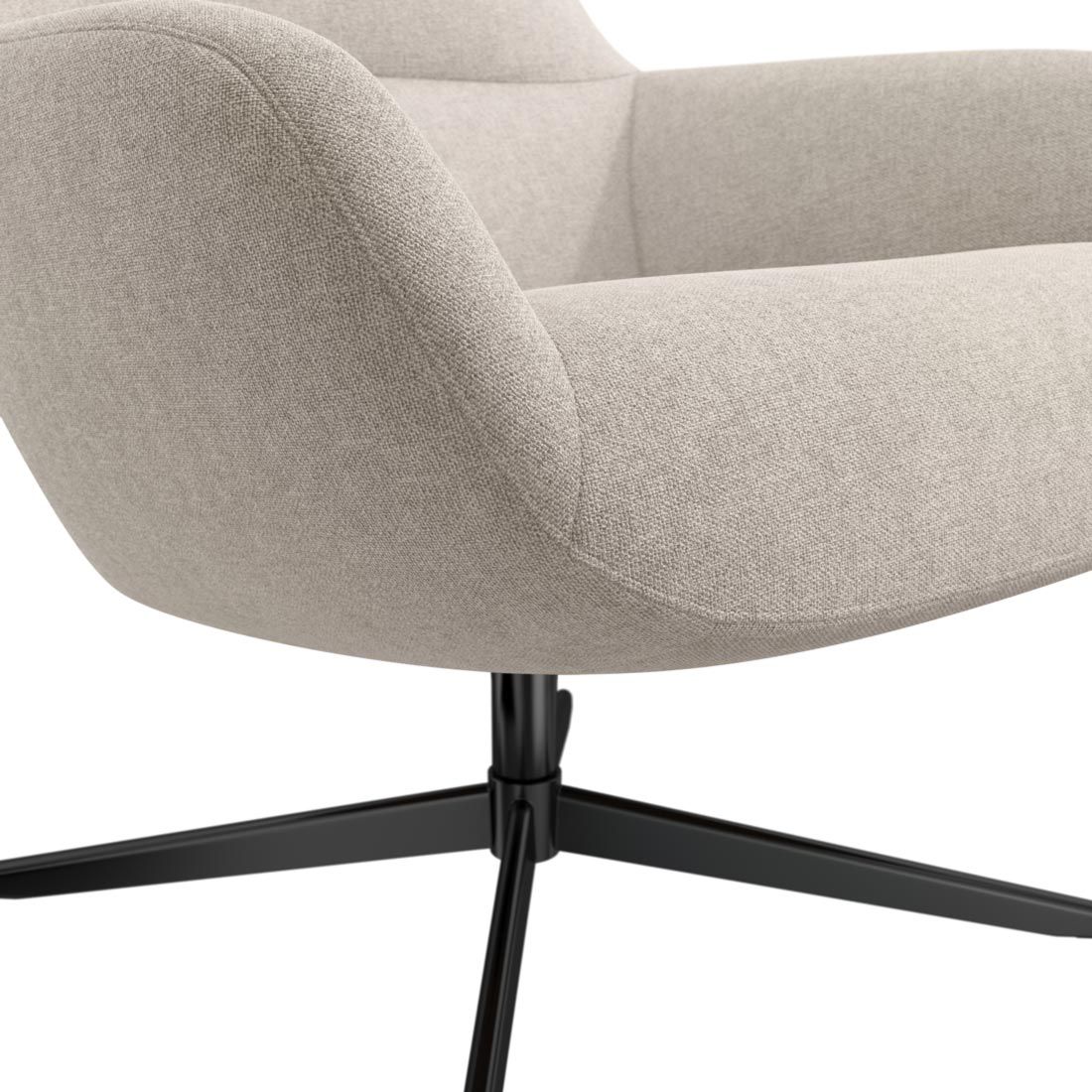 HOMELIV. Malin Low Sessel 70x76x80,8cm