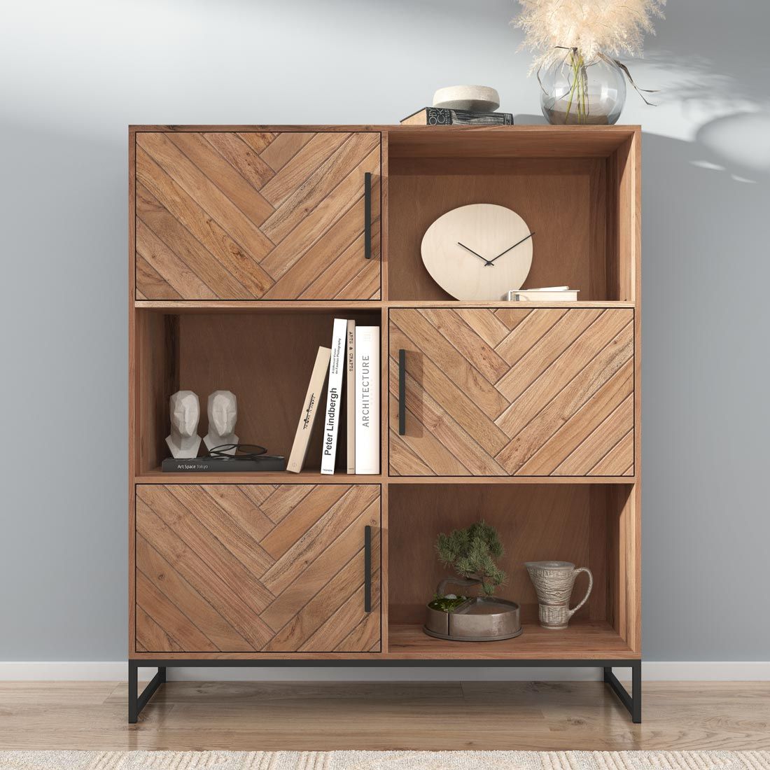 HOMELIV. Module Highboard 120x39x140cm