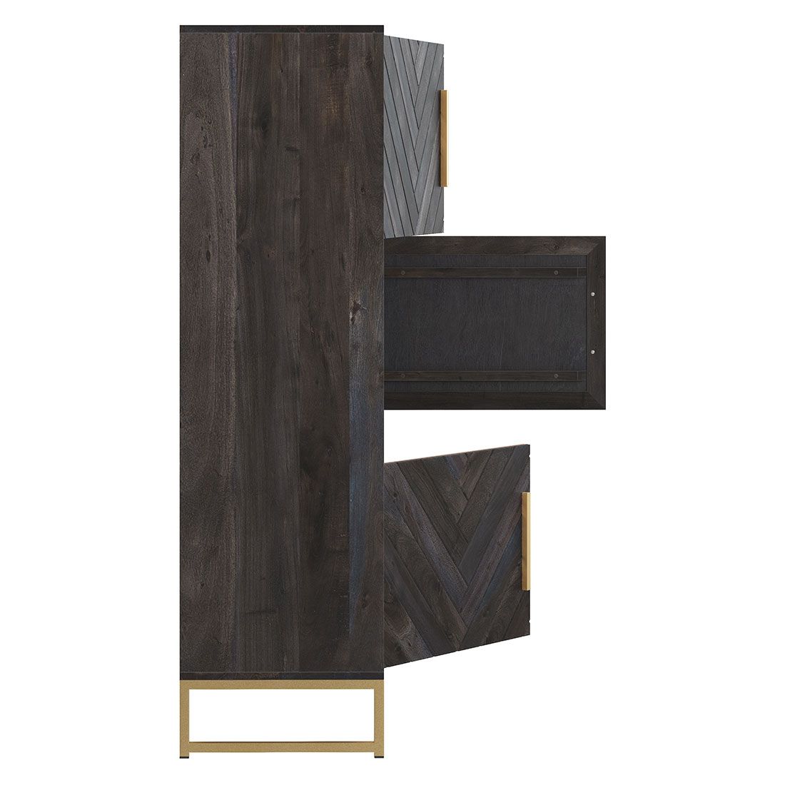 HOMELIV. Module Highboard 120x39x140cm
