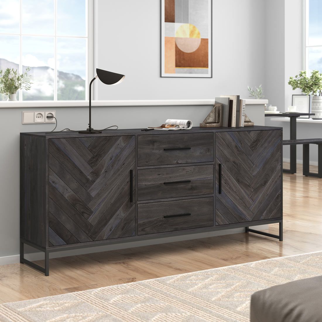 HOMELIV. Module  Sideboard 180x39x80cm