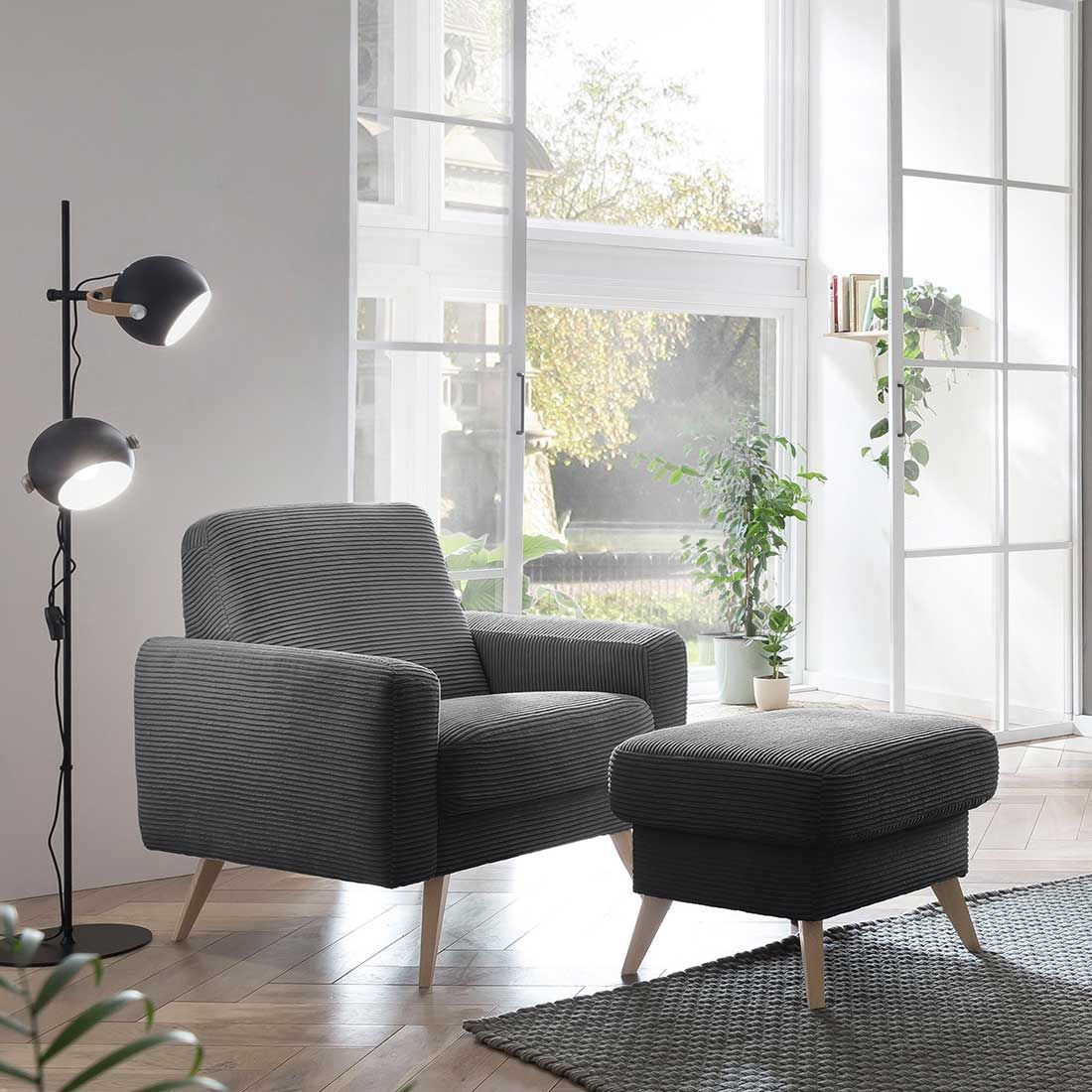 HOMELIV. Moss Loungestuhl