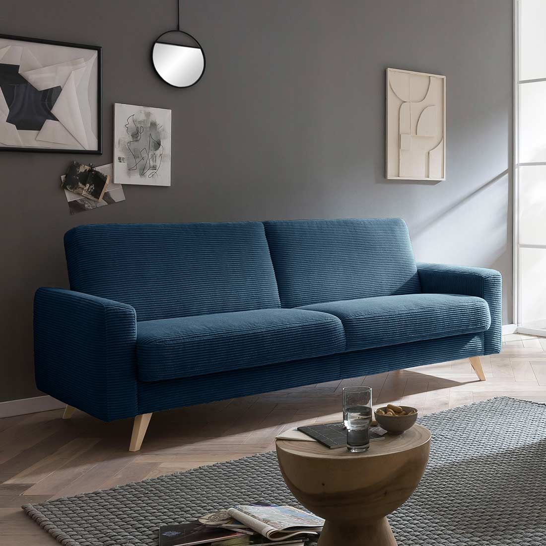 HOMELIV. Moss Schlafsofa 222x93x89cm