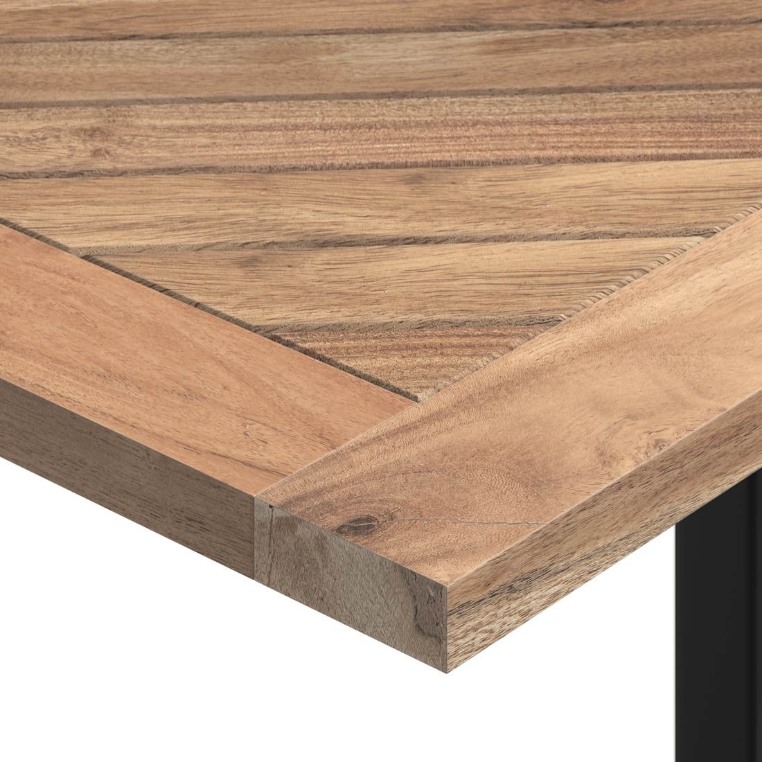 HOMELIV. Pepper Essgruppe 5-tlg. Tisch 180x90cm