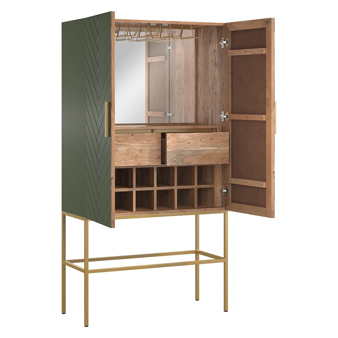HOMELIV. Riga Barschrank 90x40x170cm