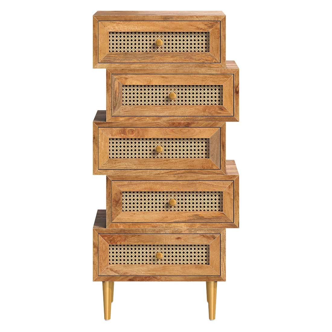 HOMELIV. Silea Hochkommode 55x30x116cm