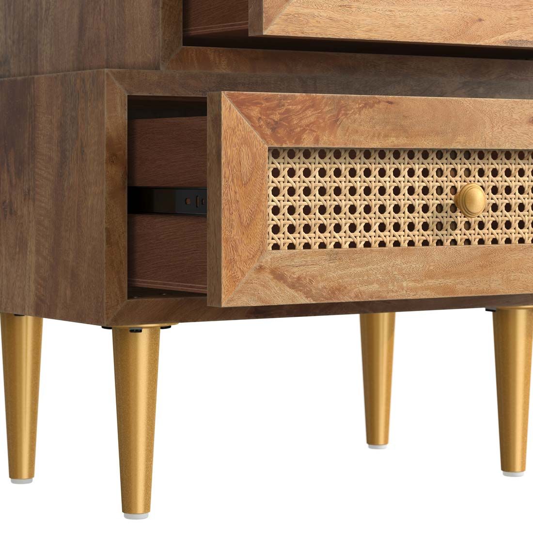 HOMELIV. Silea Hochkommode 55x30x116cm