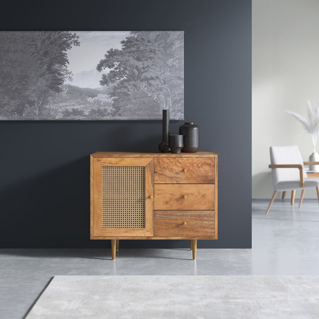 HOMELIV. Silea Kommode 90x43x76cm