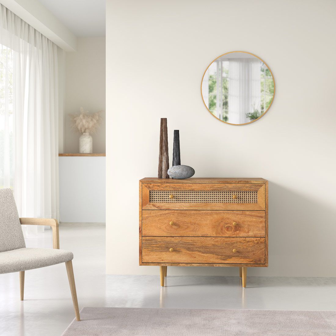 HOMELIV. Silea Kommode 90x43x76cm