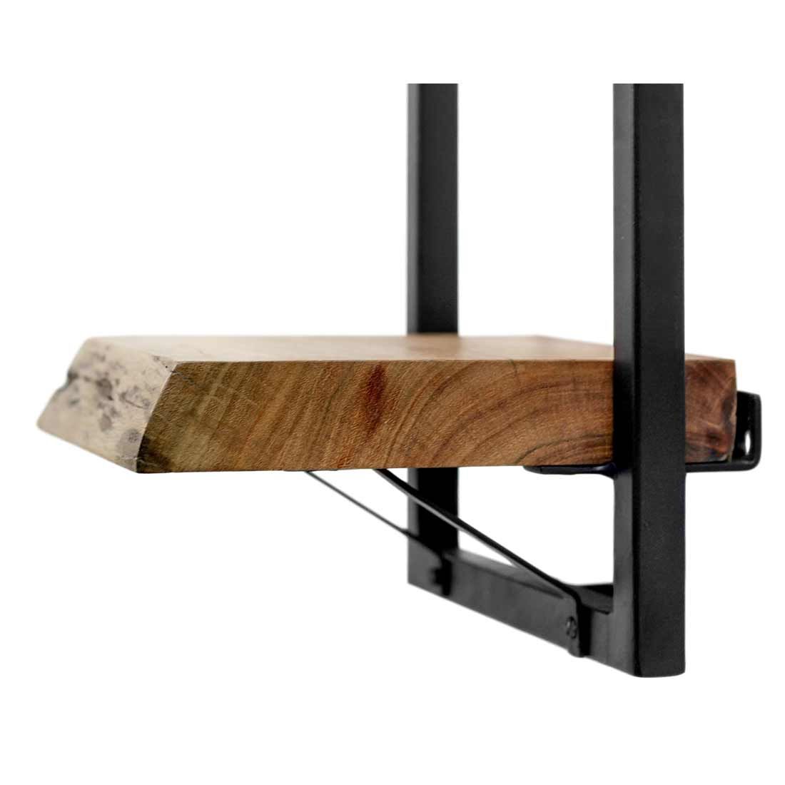 HSM Collection Levels Live Edge Wandregal 25x22x32cm