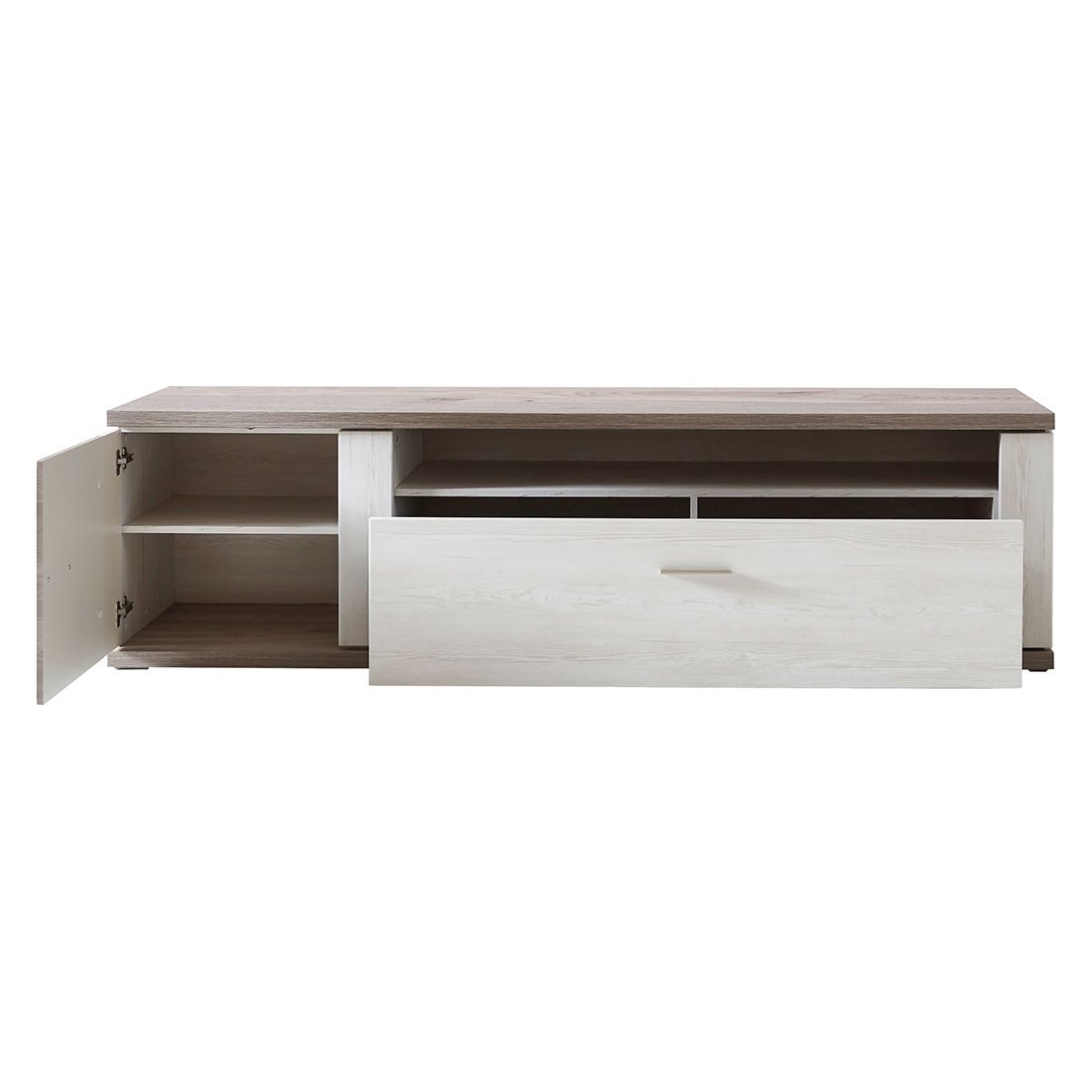 IDEAL WOHNEN Manhattan Lowboard mit Beleuchtung 215x51,6x60cm