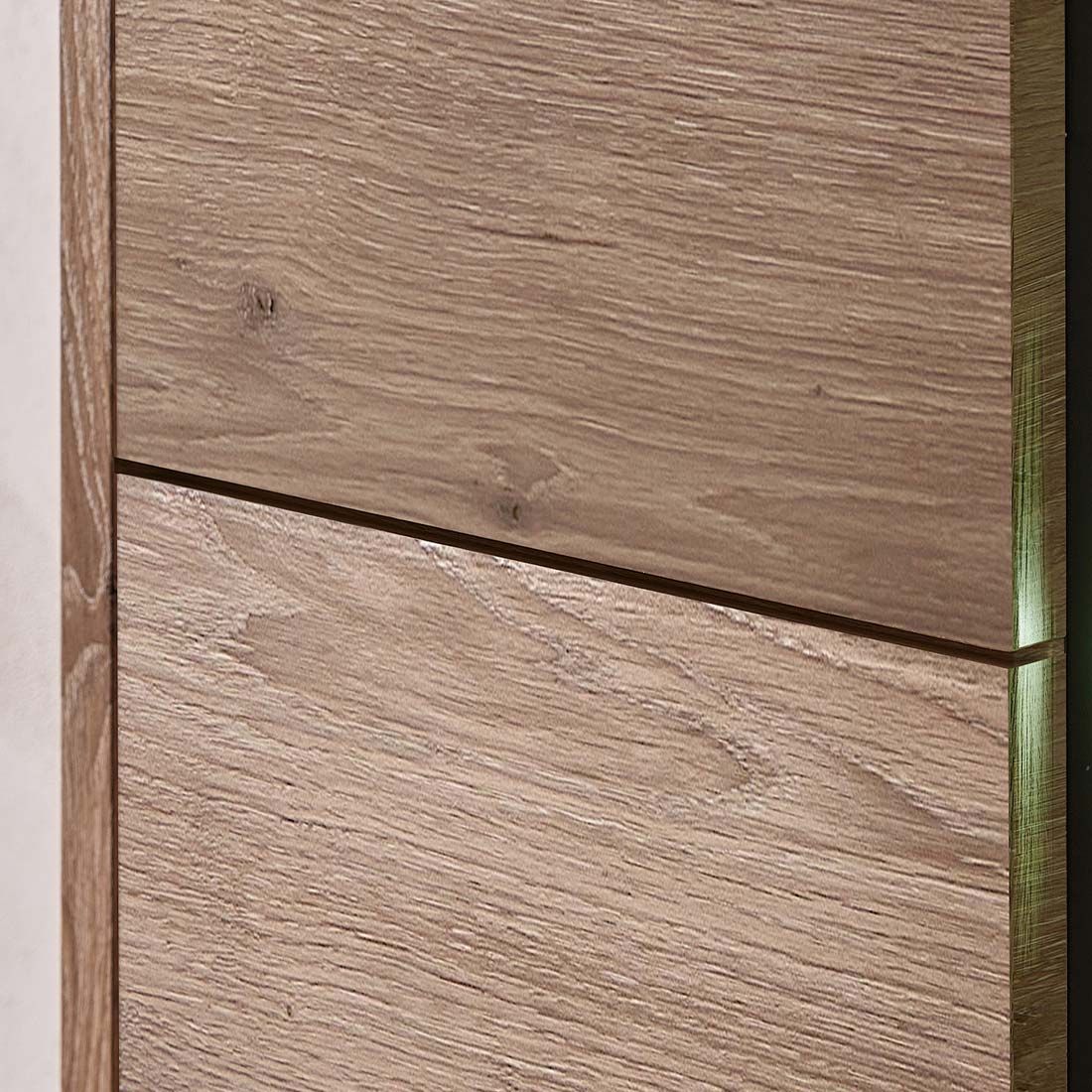 Innostyle Bellano Vitrine mit Beleuchtung 80x38x202cm