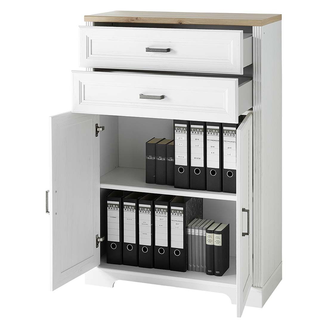 Innostyle Jasmin Büroschrank  86x38x127cm
