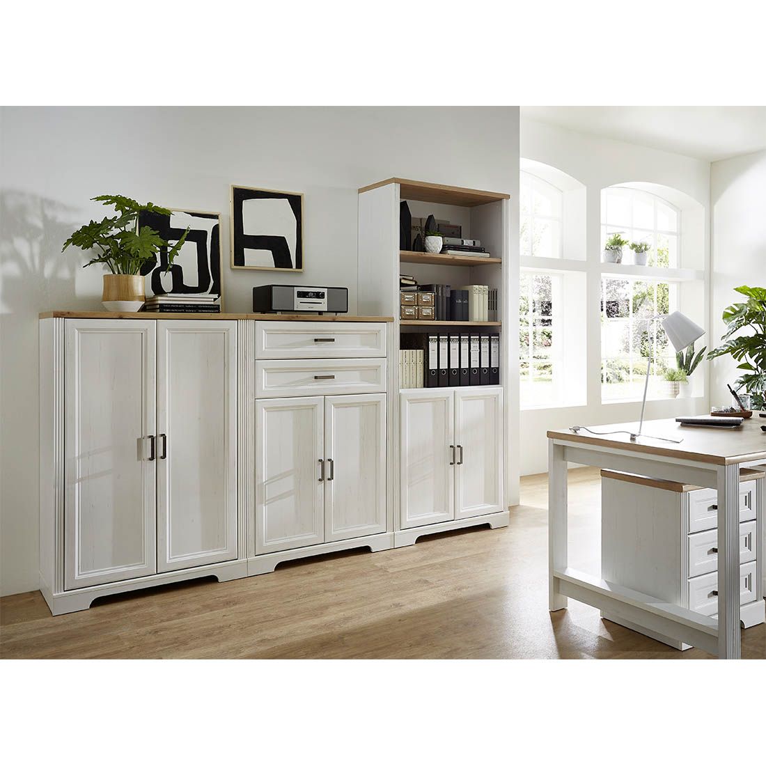 Innostyle Jasmin Büroschrank  86x38x127cm