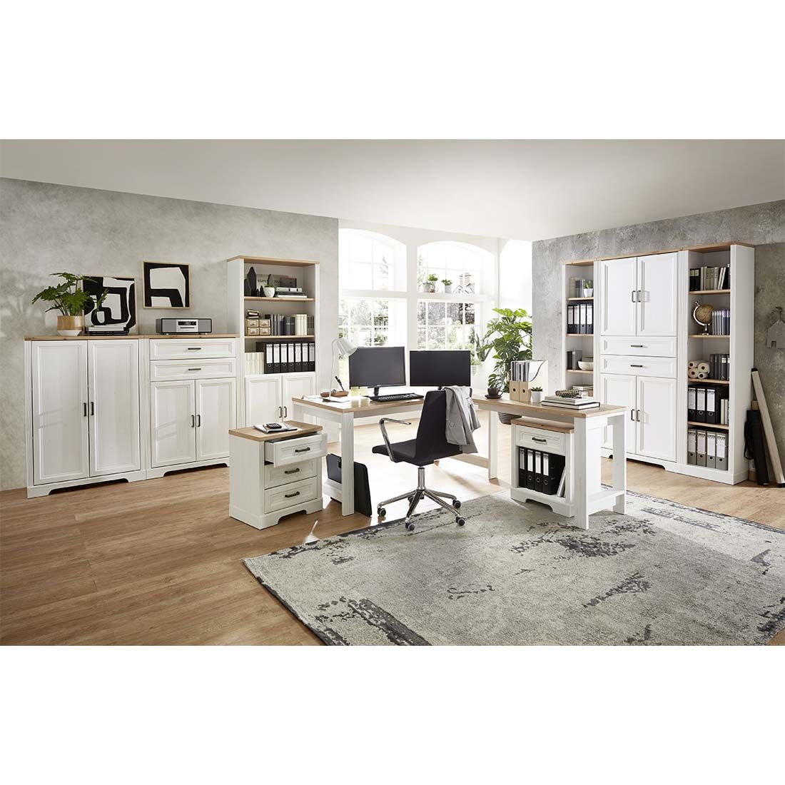 Innostyle Jasmin Büroschrank  86x38x127cm