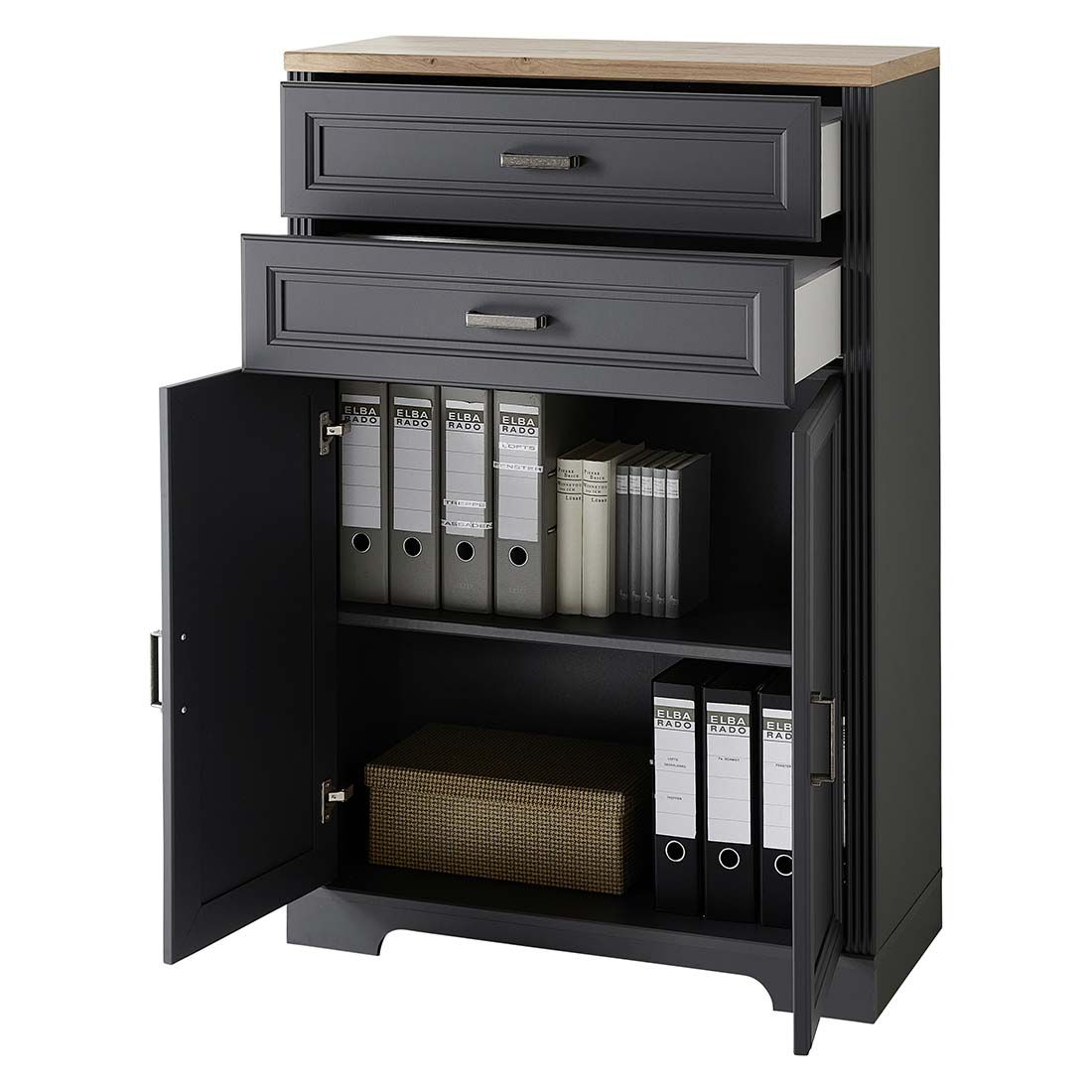 Innostyle Jasmin Büroschrank  86x38x127cm