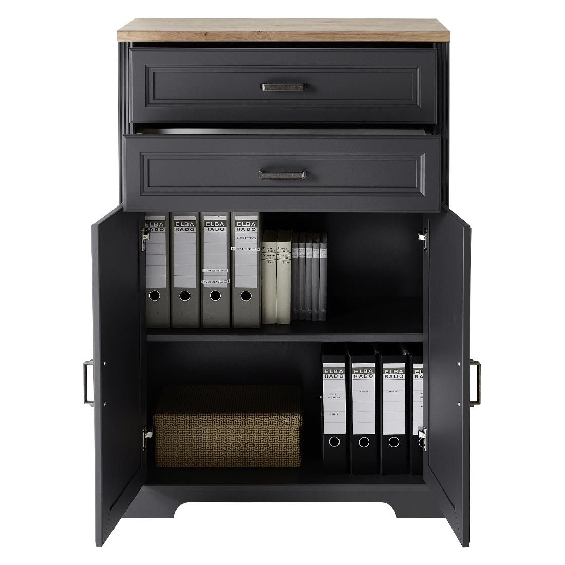Innostyle Jasmin Büroschrank  86x38x127cm