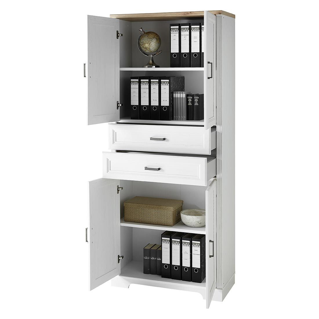 Innostyle Jasmin Büroschrank 86x38x204cm