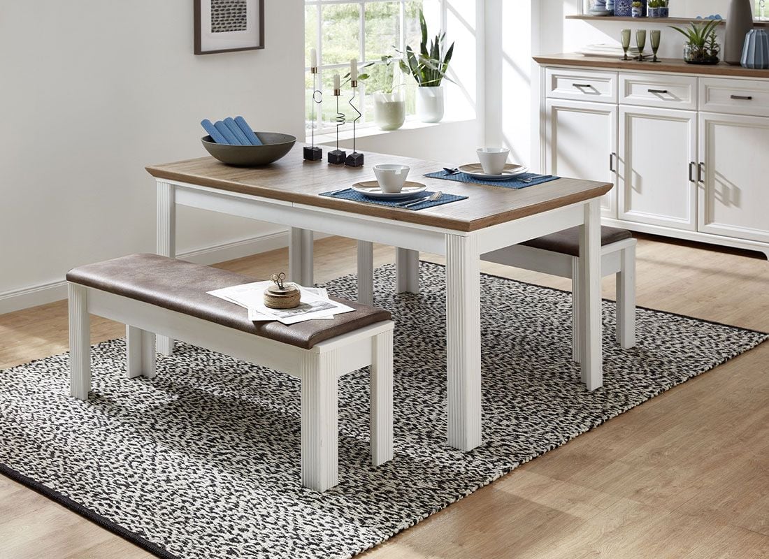 Innostyle Jasmin Ausziehtisch 160/220x90cm