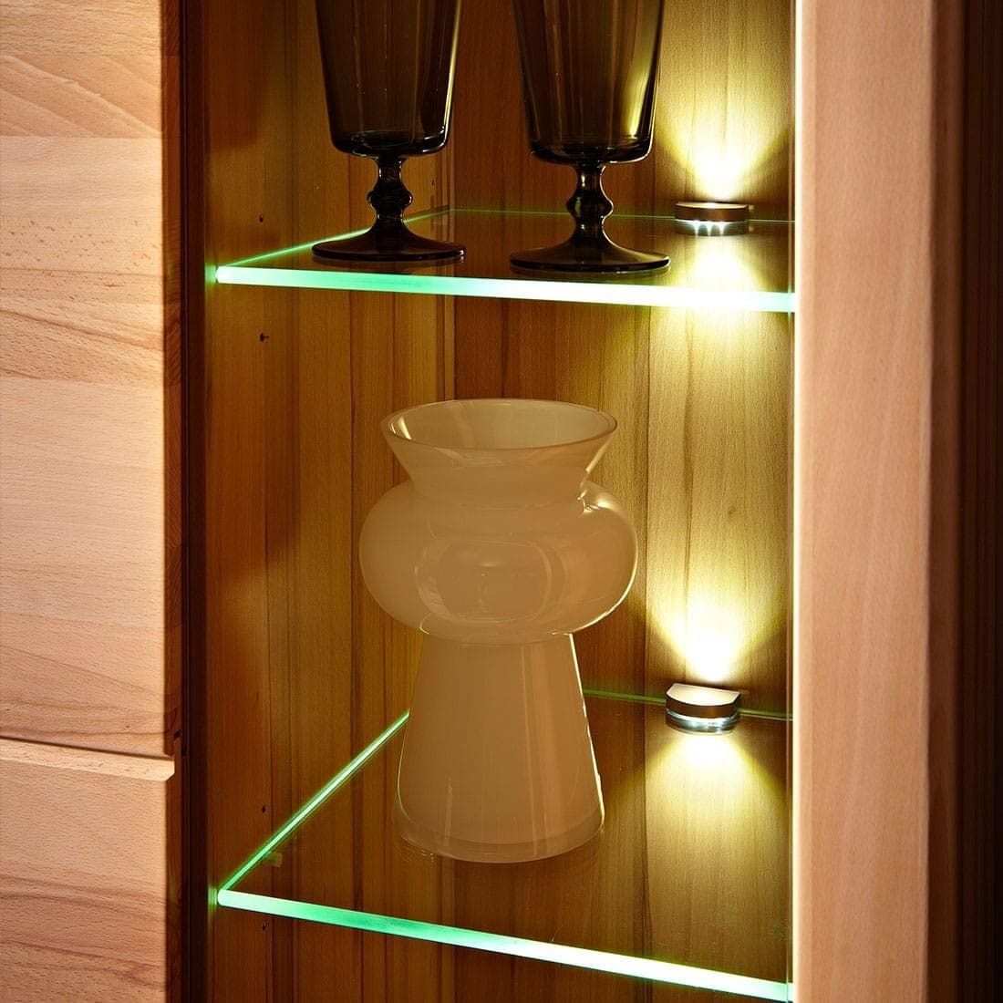 Innostyle Nature Plus Vitrine mit Beleuchtung 85x40x185cm