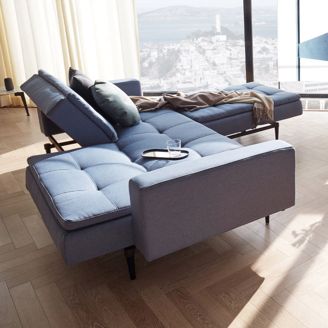 INNOVATION Dublexo Schlafsofa Styletto 558 243x115x79cm