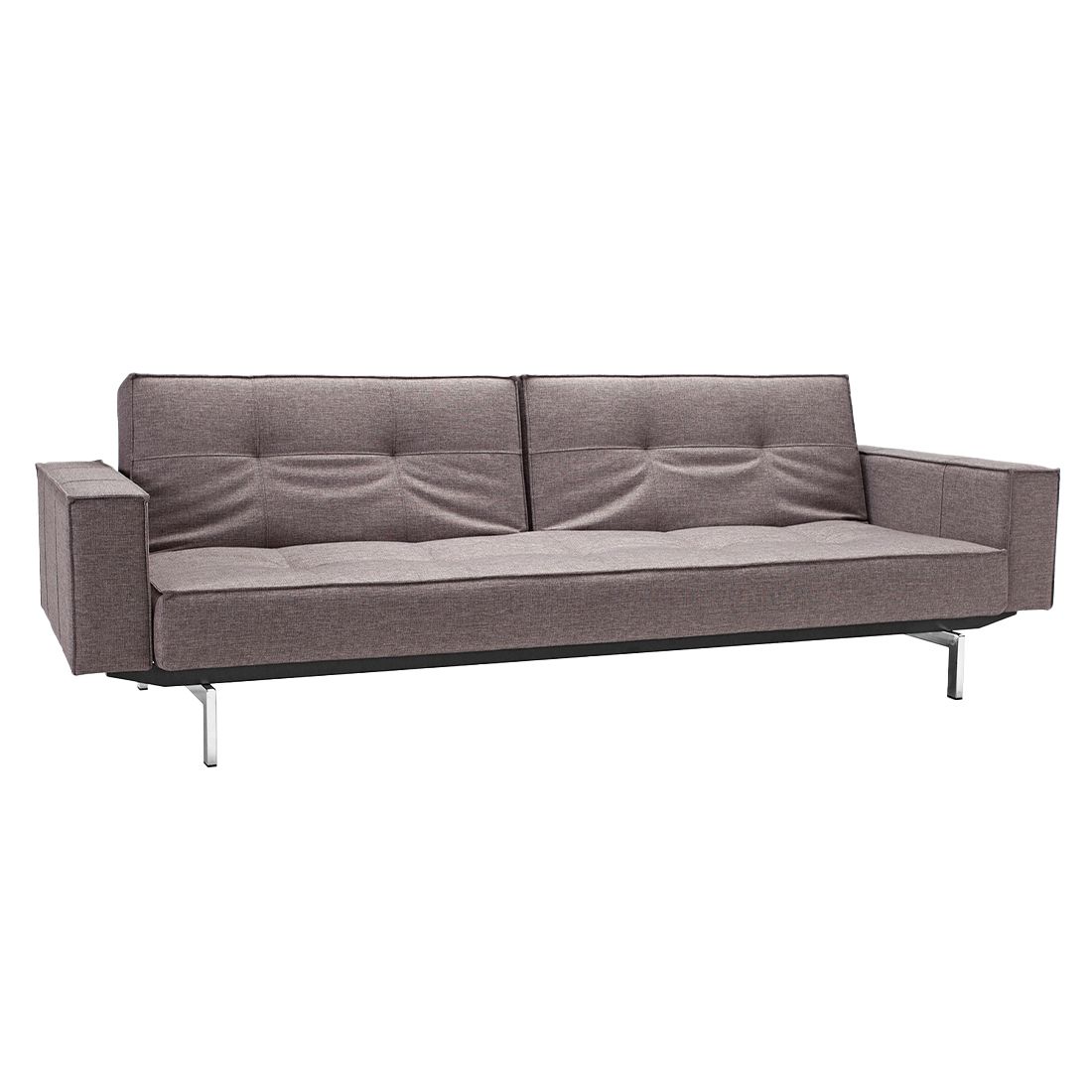 INNOVATION Splitback Chrom Schlafsofa 521 243x115x79cm