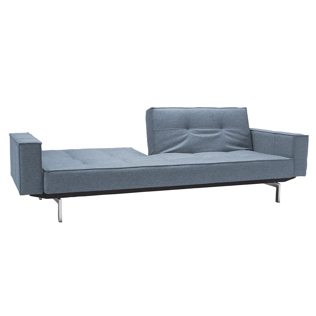 INNOVATION Splitback Chrom Schlafsofa 525 243x115x79cm