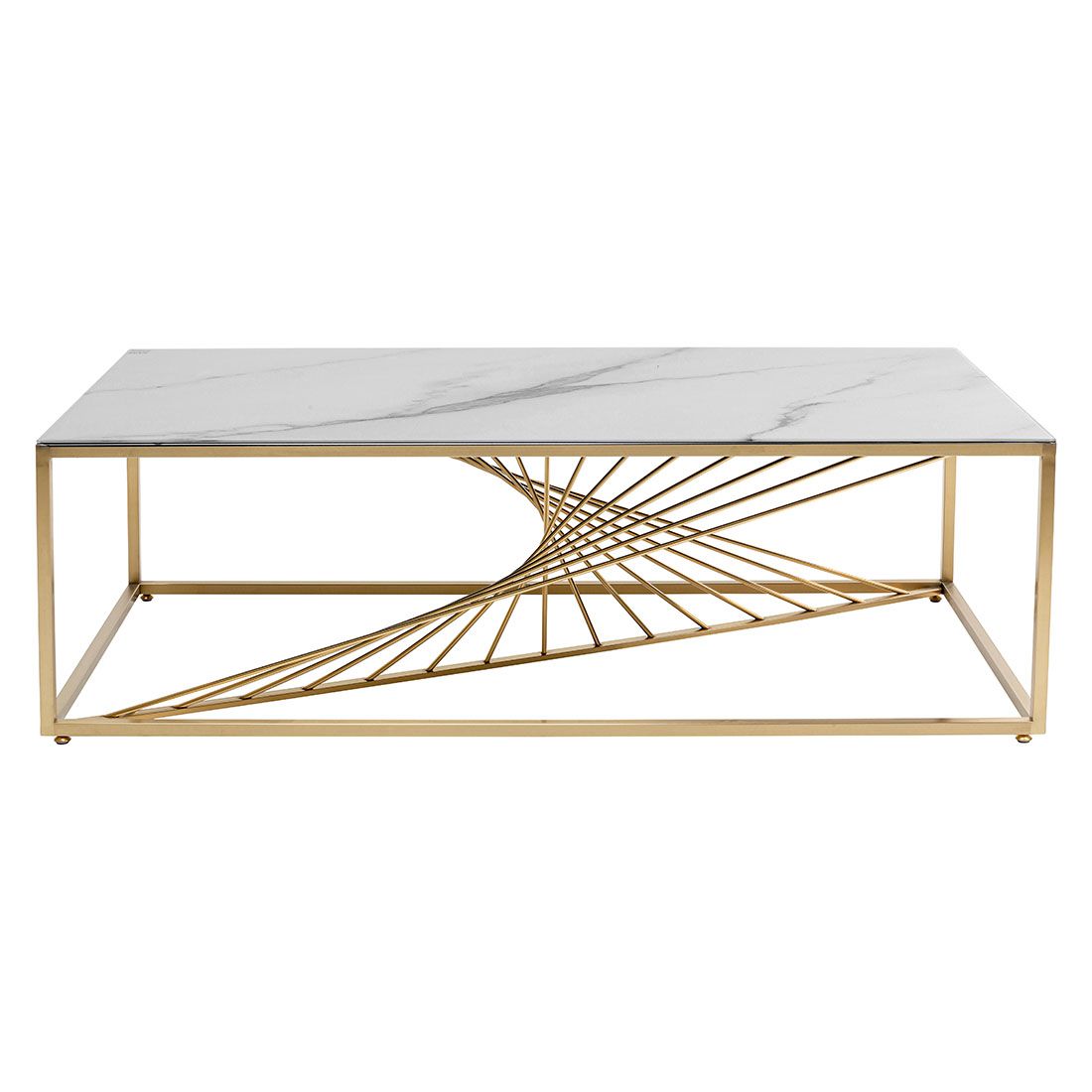 KARE Art Marble Couchtisch 140x71x45cm