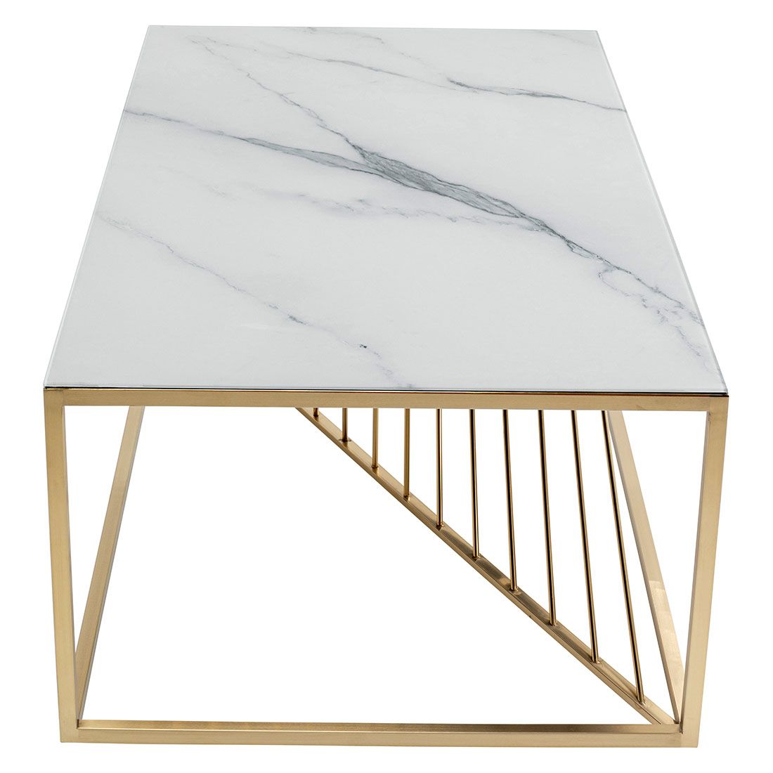 KARE Art Marble Couchtisch 140x71x45cm