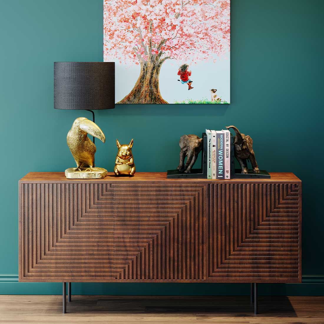 KARE Grooves Sideboard 164x40x79cm