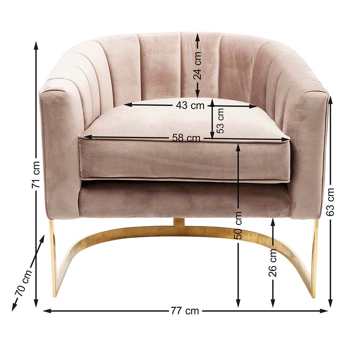 KARE Pure Elegance Sessel